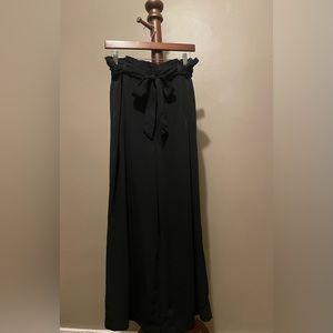 Gently Used Wide Leg Paper Bag Waist Pants